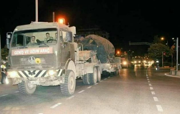 Ακόμα μια μεγάλη τουρκική στρατιωτική φάλαγγα με τανκς και τεθωρακισμένα εισήλθε στην Ιντλίμπ